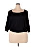BCBGeneration Black Short Sleeve Blouse Size XS - photo 1