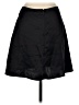 Reformation 100% Silk Solid Black Silk Skirt Size 4 - photo 2