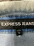 Express Jeans Blue Denim Jacket Size S - photo 6