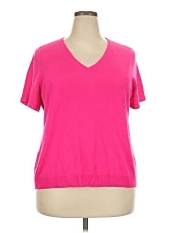 New York & Company Short Sleeve T-Shirt (view 1)
