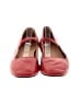 Madewell 100% Leather Red Flats Size 8 - photo 2