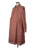 Hatch 100% Polyester Brown Casual Dress Size Sm Maternity (1) - photo 1