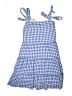 Assorted Brands Checkered-gingham Blue Dress Size M (youth) - photo 1