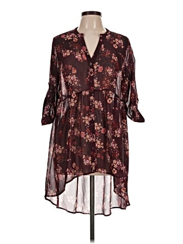 Torrid 3/4 Sleeve Blouse (view 1)