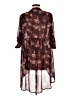 Torrid Burgundy 3/4 Sleeve Blouse Size Lg Plus (0) - photo 2