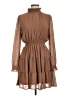Unbranded 100% Polyester Brown Casual Dress Size L (estimated) - photo 1