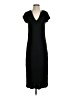 Max Studio Solid Black Casual Dress Size XS - photo 1