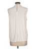 Ann Taylor Ivory Sleeveless Blouse Size L - photo 2