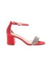 Nina Color Block Red Sandals Size 5 1/2 - photo 1