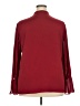 Chico's 100% Polyester Burgundy Long Sleeve Blouse Size XXL (4) - photo 2