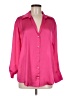 Zara Pink 3/4 Sleeve Button-Down Shirt Size M - photo 1