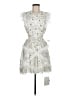 Mac Duggal 100% Polyester Ivory Cocktail Dress Size 6 - photo 1