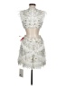 Mac Duggal 100% Polyester Ivory Cocktail Dress Size 6 - photo 2