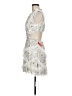 Mac Duggal 100% Polyester Ivory Cocktail Dress Size 6 - photo 5