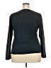 Evan Picone 100% Polyester Blue Long Sleeve Blouse Size 2X - photo 2