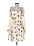 WeWoreWhat 100% Polyester Ivory Casual Dress Size 2 - photo 1