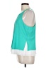 Cooper & Ella 100% Polyester Teal Sleeveless Blouse Size Lg (3) - photo 5