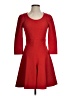 Diane von Furstenberg Red Cocktail Dress Size 0 - photo 1