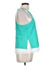 Cooper & Ella 100% Polyester Teal Sleeveless Blouse Size Lg (3) - photo 4
