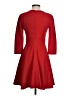 Diane von Furstenberg Red Cocktail Dress Size 0 - photo 2