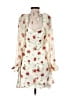 WeWoreWhat 100% Polyester Ivory Casual Dress Size 2 - photo 2