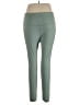 X by Gottex Solid Green Active Pants Size XL - photo 2