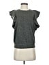 t.la 100% Cotton Gray Short Sleeve Top Size S - photo 1