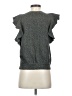 t.la 100% Cotton Gray Short Sleeve Top Size S - photo 2