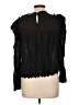 Zara TRF Black Long Sleeve Blouse Size L - photo 2
