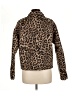 Let Me Be 100% Cotton Animal Print Brown Jacket Size M - photo 2