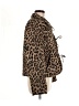 Let Me Be 100% Cotton Animal Print Brown Jacket Size M - photo 4