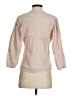 Badgley Mischka Tan 3/4 Sleeve Blouse Size S - photo 2