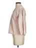 Badgley Mischka Tan 3/4 Sleeve Blouse Size S - photo 5