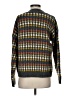 Blu Pepper Plaid Gray Cardigan Size S - photo 2