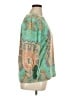 Jennifer & Grace 100% Polyester Paisley Teal 3/4 Sleeve Blouse Size XL - photo 4