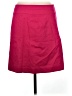 Banana Republic Solid Burgundy Casual Skirt Size 6 - photo 2