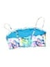No Boundaries Tie-dye Blue Swimsuit Top Size M - photo 2