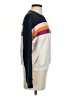 Faherty 100% Cotton Color Block Gray Pullover Sweater Size S - photo 4