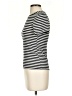 Zara Stripes Ivory Short Sleeve Turtleneck Size S - photo 5
