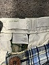 Old Navy 100% Cotton Plaid Green Cargo Shorts Size 7 - photo 3