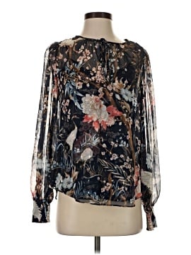 White House Black Market Long Sleeve Blouse (view 1)