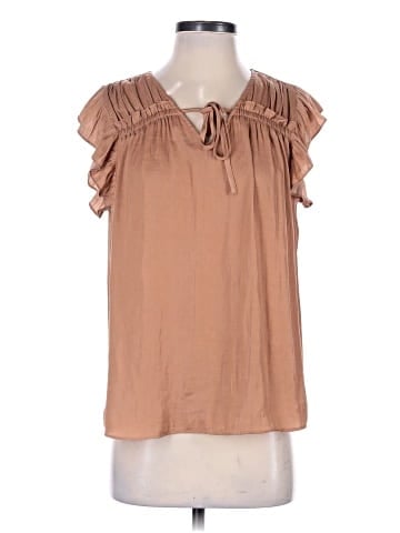 RACHEL Rachel Roy Short Sleeve Blouse (view 1)
