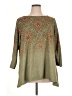 Ruby Rd. Paisley Green Pullover Sweater Size 1X - photo 1