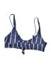 Zaful Stripes Blue Swimsuit Top Size S - photo 2