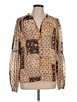 Cupcakes & Cashmere Long Sleeve Blouse (view 1)