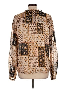 Cupcakes & Cashmere Long Sleeve Blouse (view 2)