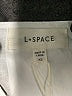 L Space 100% Linen White Sleeveless Blouse Size XL - photo 4