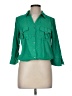 Adrienne Vittadini 100% Polyester Green 3/4 Sleeve Blouse Size M - photo 1