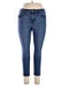 Nine West Hearts Blue Jeans Size 14 - photo 1