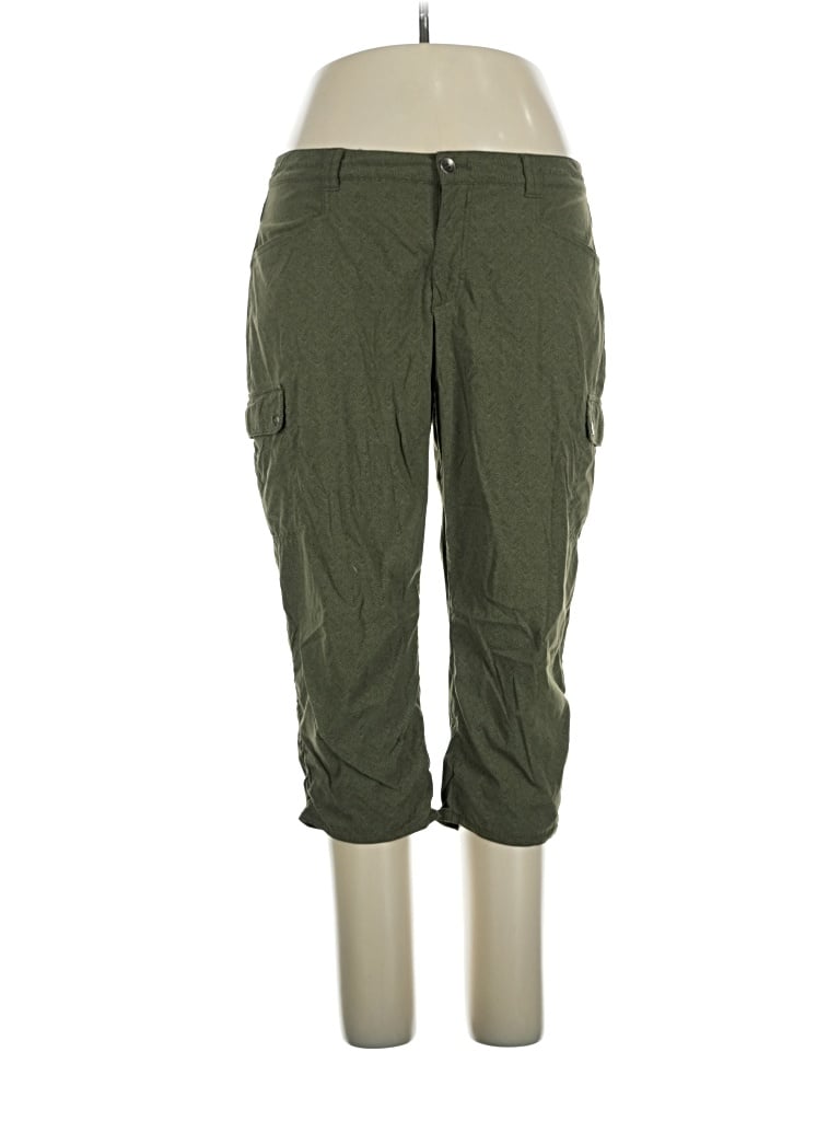 Pre-owned Eddie Bauer Cargo Pants In Green